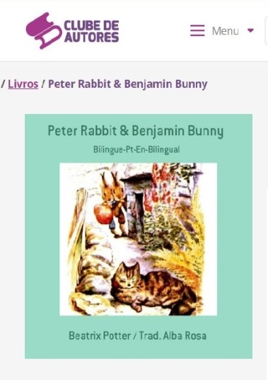 translated peter rabbit benjamin bunny